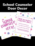 School Counselor Door Decor