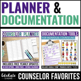 School Counselor Planner and Documentation Bundle