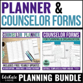 School Counselor Planner and Organization Bundle