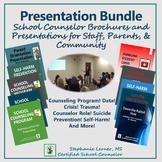 School Counselor Presentation Bundle