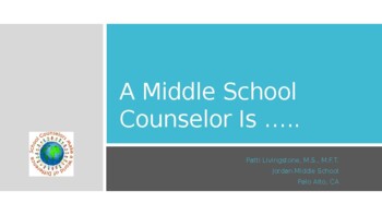 Preview of What Does a School Counselor Do?  A PowerPoint Presentation to your PTA