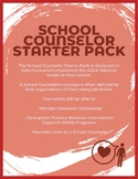 School Counselor Starter Pack