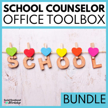 Preview of School Counselor Starter Tools: Counseling Lessons, Forms, Activities, Games