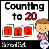 Back to School Math Centers, Numbers 1 to 20, Ordering & M
