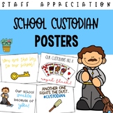 School Custodian Appreciation Posters