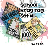 Brag Tags Set #1 | Digital Stickers | Distance Learning