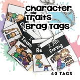 BRAG TAGS (Character Traits Edition) | Digital Stickers | 