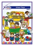 School Days Clipart FREEBIE