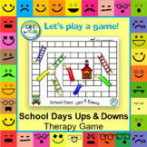 School Days Ups and Downs (Therapy Game)