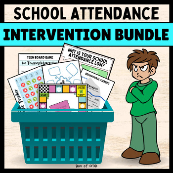 Preview of School Disengagement & Truancy Intervention Bundle for Teens: Improve Attendance