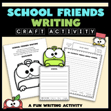 School Friends Writing Activity Set - Back to School Toppe