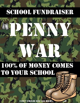 Preview of School Fundraiser {Penny Wars}
