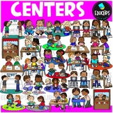 Classroom Centers Clip Art Set {Educlips Clipart}