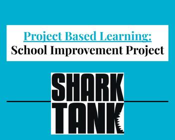 Preview of School Improvement Project: Shark Tank Style - Project Based Learning