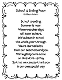 School Is Ending Poem
