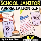 School Janitor Staff Appreciation Cards Gift Craft