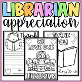 School Librarian Appreciation Day Thank You Coloring Pages