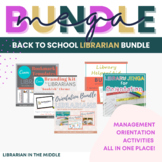 School Librarian Back to School Bundle