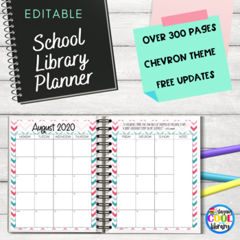 Preview of School Library Planner