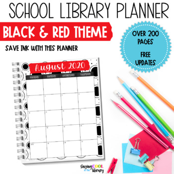 Ultimate School Librarian Survival Kit - Chevron Planner