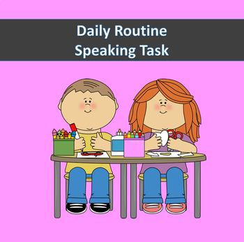 Preview of School Life Editable Theme-based Speaking Task (ACTFL Modes)