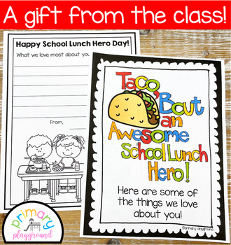 School Lunch Hero Appreciation Day - Nacho Average Cafeteria Staff Gift ...