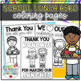 School Lunch Hero Day Coloring Pages - Cafeteria Staff App