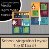 School Magazine Layout #3
