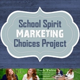 School Marketing Project Choices (Choice Board)