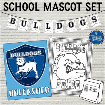 Preview of Bulldogs School Mascot Set