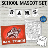 Rams School Mascot Set