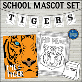 Tigers School Mascot Set