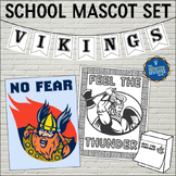 Vikings School Mascot Set
