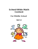 School Math Contest for the Middle Grades - Set 2