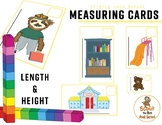 School Measuring Cards- Scout the Sloth