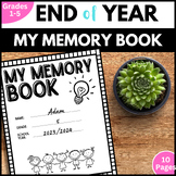 School Memory Book­­­­ | End Of The School Year