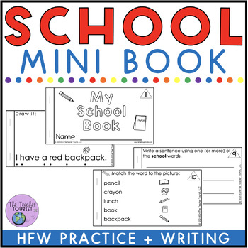 Preview of School Mini Book | Back to School | End of School