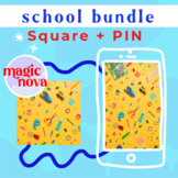 School Mockups BUNDLE Square + Pins | Distance Learning