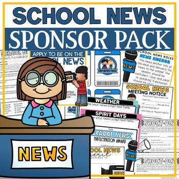 Preview of School News Club Sponsor Pack