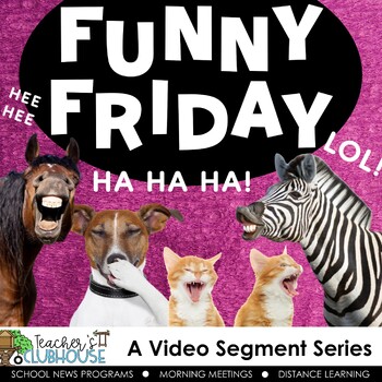 Preview of School News Funny Friday - Brain Break Video