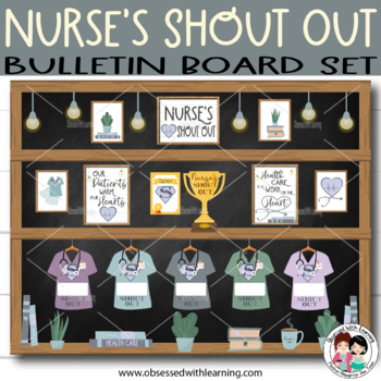 Preview of School Nurse Appreciation Bulletin Board | School Nurse Office Decorations