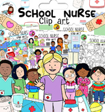 School Nurse Clip Art-  School nurse's office 120 items!