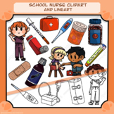 School Nurse Clipart and Lineart