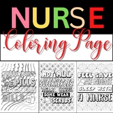 School Nurse Coloring Pages for Adults - Humorous, Jokes, 