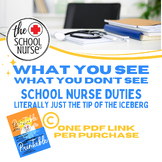 School Nurse Duties- tip of the iceberg 5x7
