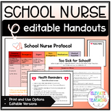 School Nurse Handouts & Resources