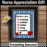 School Nurse Office Sign Appreciation Week Gift Idea DIY D