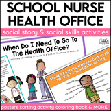 School Nurse Health Room Visit Social Story Classroom Rule