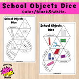 School Objects 8 Sided Dice