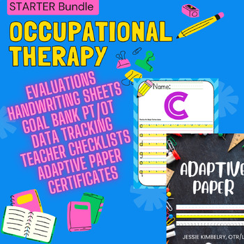 Preview of School Occupational Therapy (OT) Starter Bundle Pack